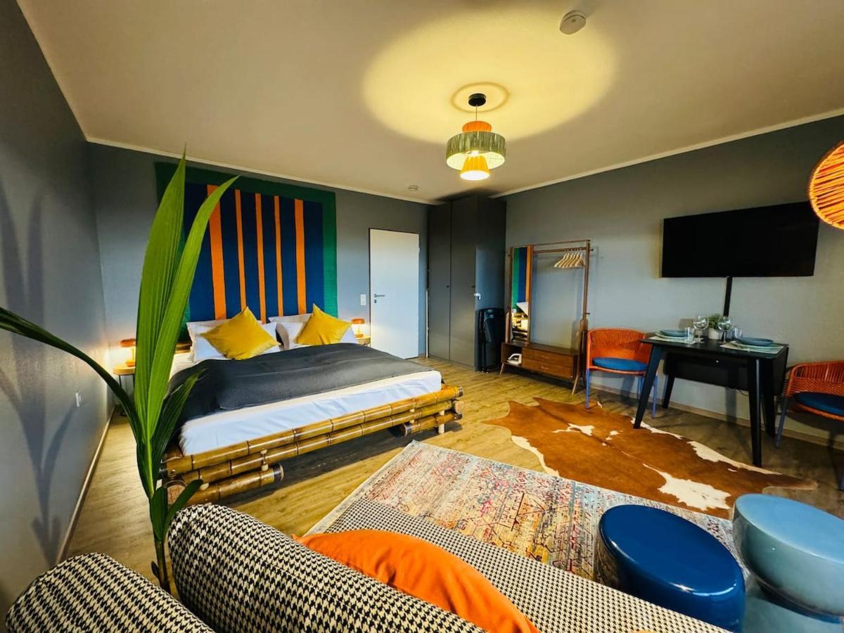 Klassen Stay - Design Studio In 11 Etage - Tolle Aussicht - Sauna, Pool - Netflix Ланштайн Екстер'єр фото